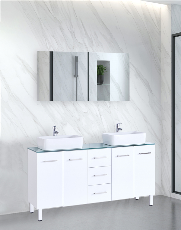 ตู้พีวีซี ห้องน้ำทันสมัย ​​GGP02